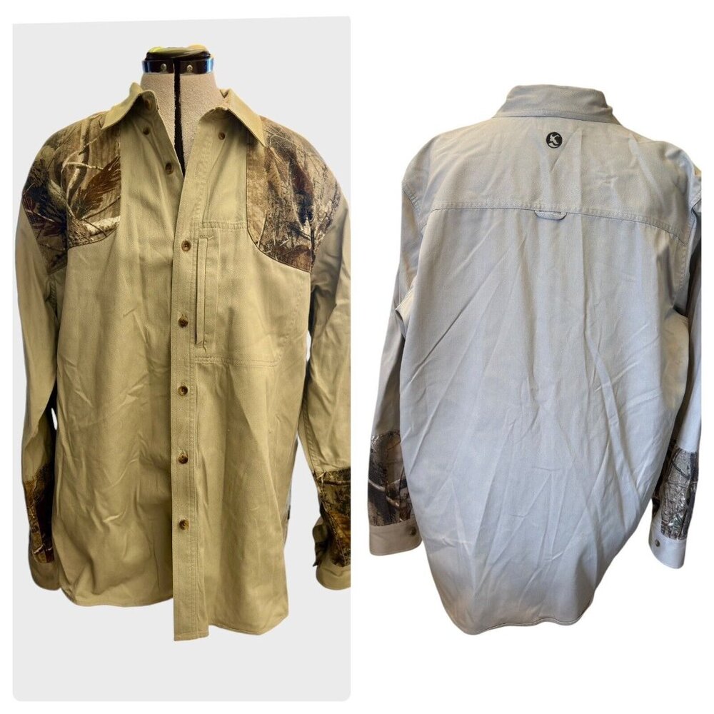 Gander Mountain Guide Series Real Tree Shirt Men … - image 1